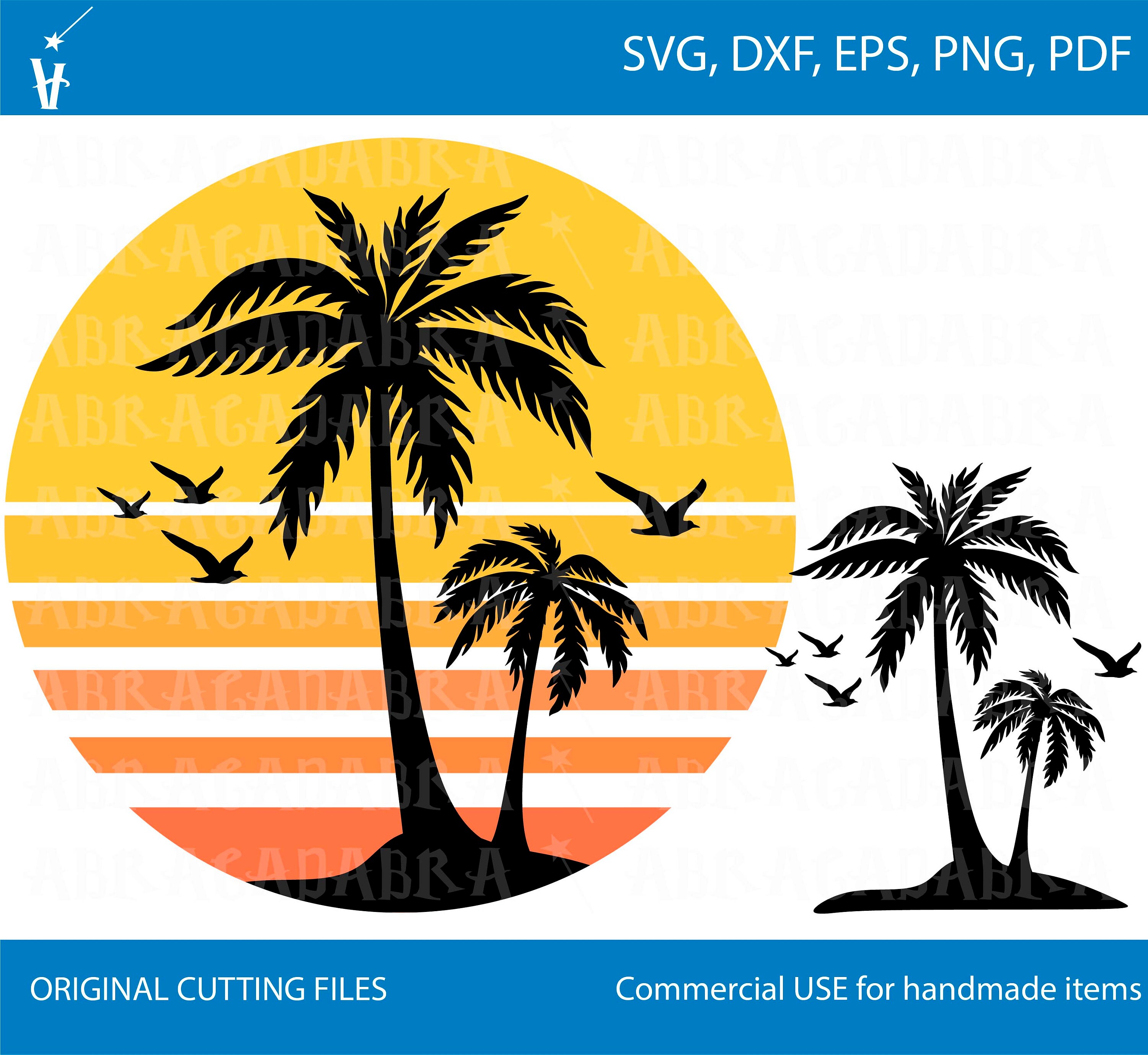 Download Palm Tree Svg Palm Svg File Palm Tree Vector File Tropical Etsy