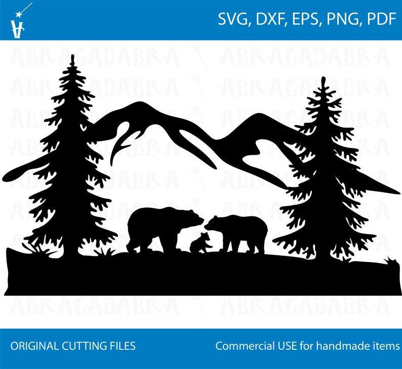 Free Free 107 Mountain Bear Svg SVG PNG EPS DXF File