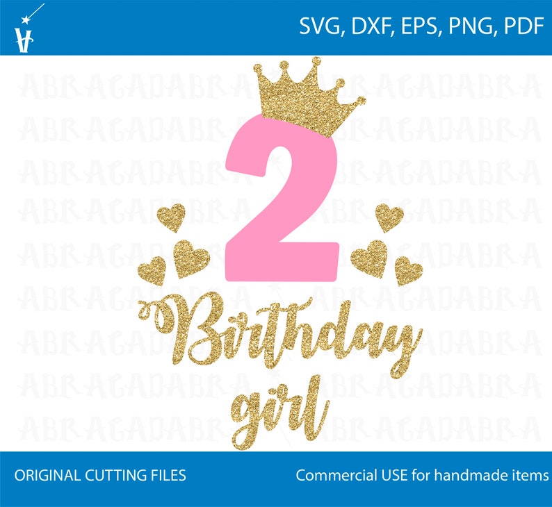 Download 1-5 Numbers Svg Gold glitter svg Birthday Princess Svg | Etsy