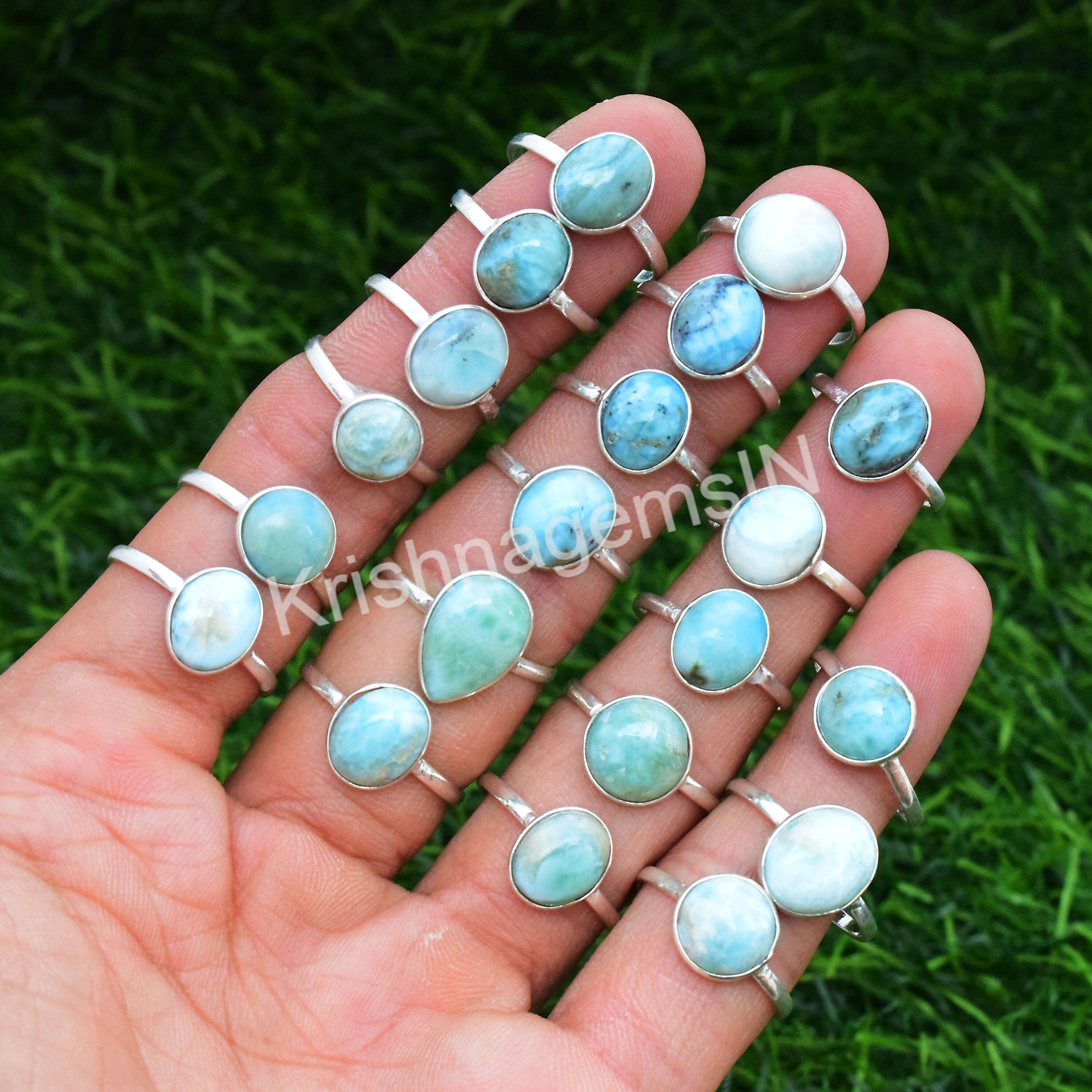 Larimar jewelry wholesale clearance