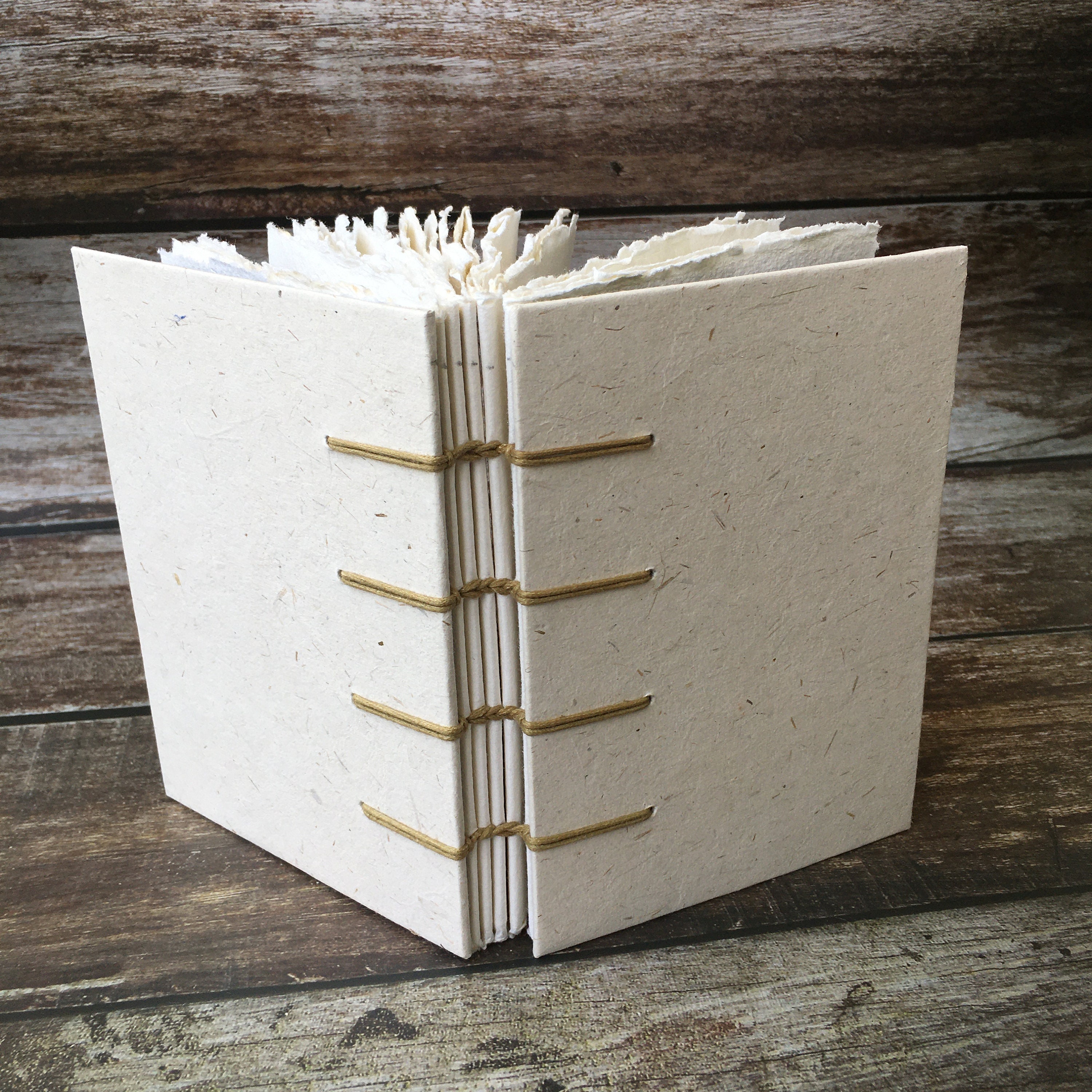 Cotton Rag Watercolor Sketchbook Journal, Wood Free recycled Eco Noteb –