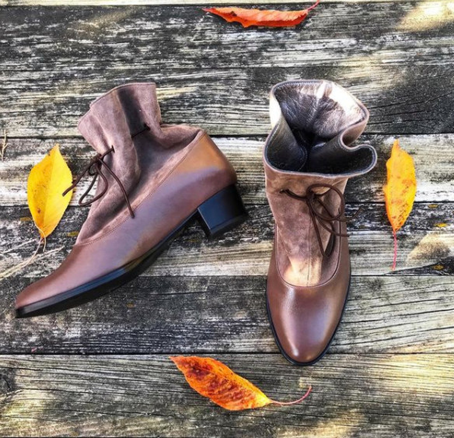 Sierra Handmade Leather Boots | Etsy
