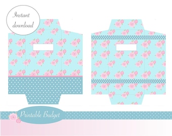 2 BUSTE DI CONTANTI stampabili / pianificazione finanziaria o regali in denaro / ispirato a Dave Ramsey / download istantaneo shabby chic
