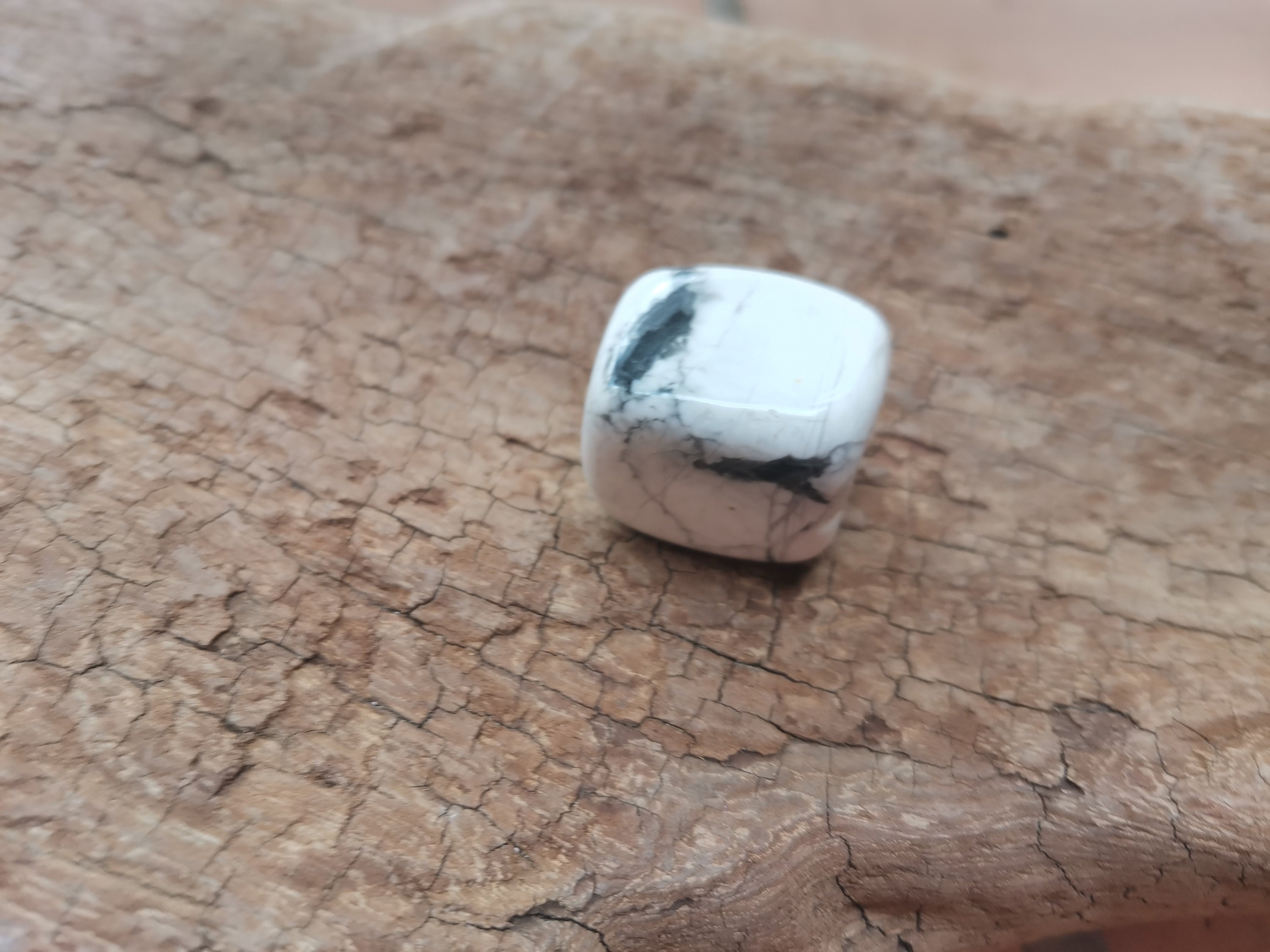 Pierre Naturelle d'howlite