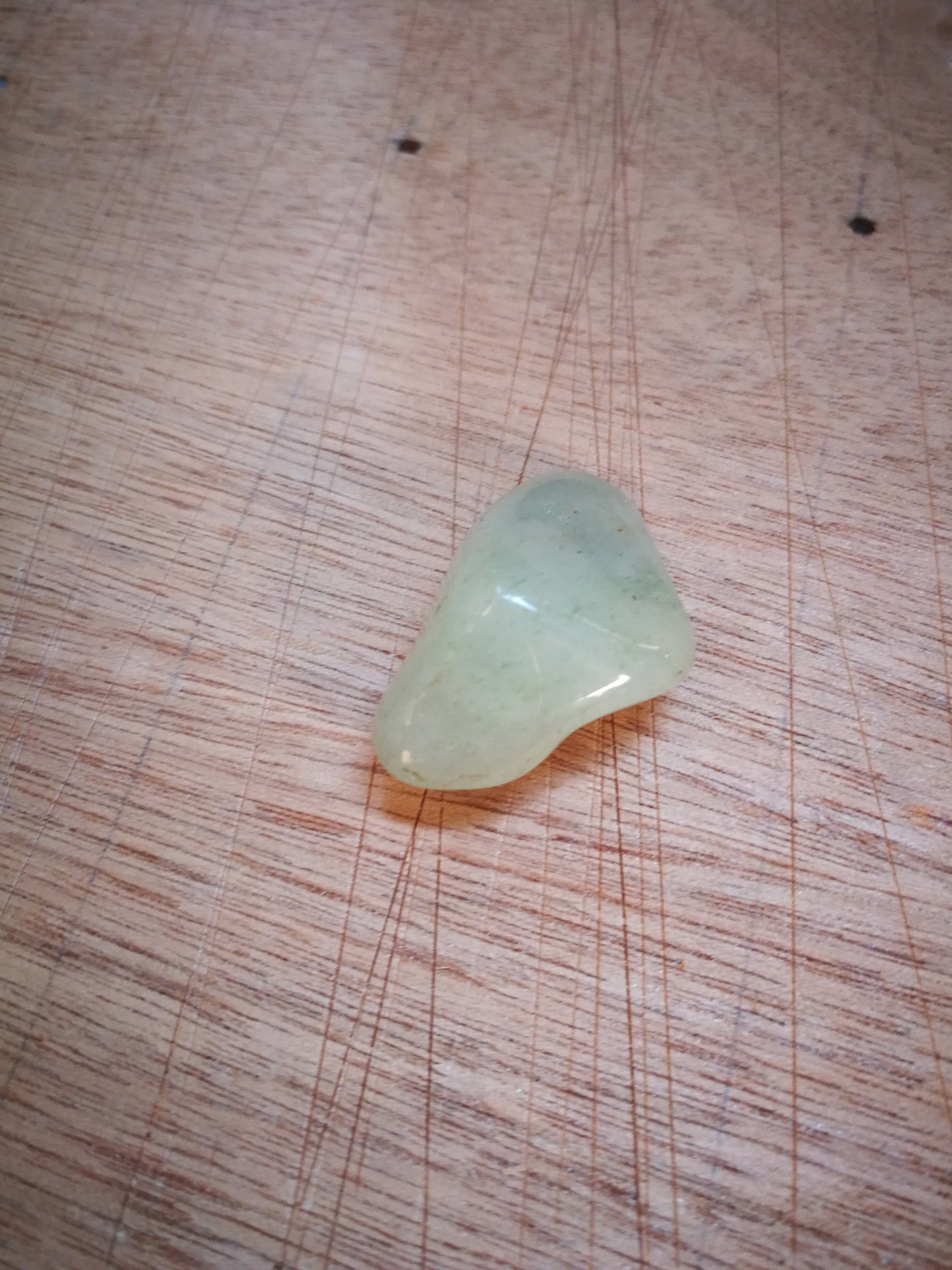 Pierre Naturelle d'aventurine Verte