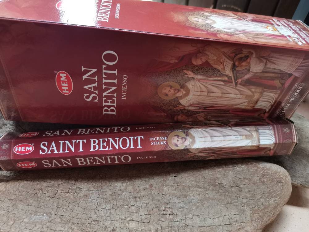Encens Hem Saint Benoît Boite de 20 Bâtonnets