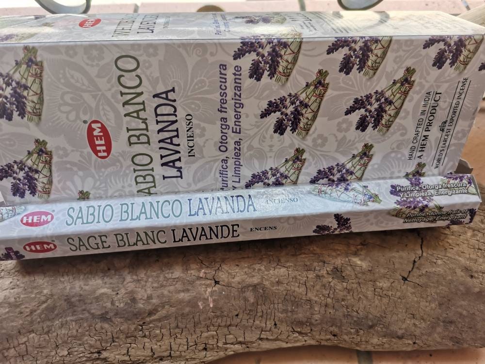 Encens Hem Sauge Blanche et Lavande