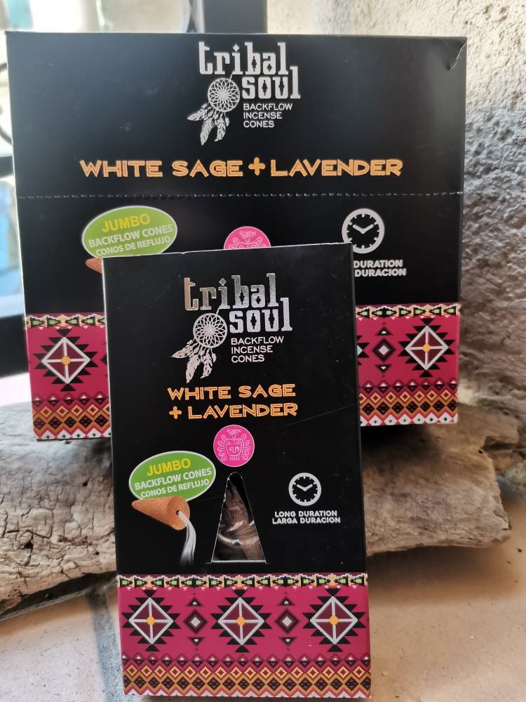 Encens Cône Sauge Blanche /Lavande