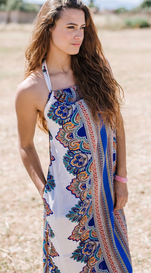 Summer Long Dress estilo boho ropa verano - España