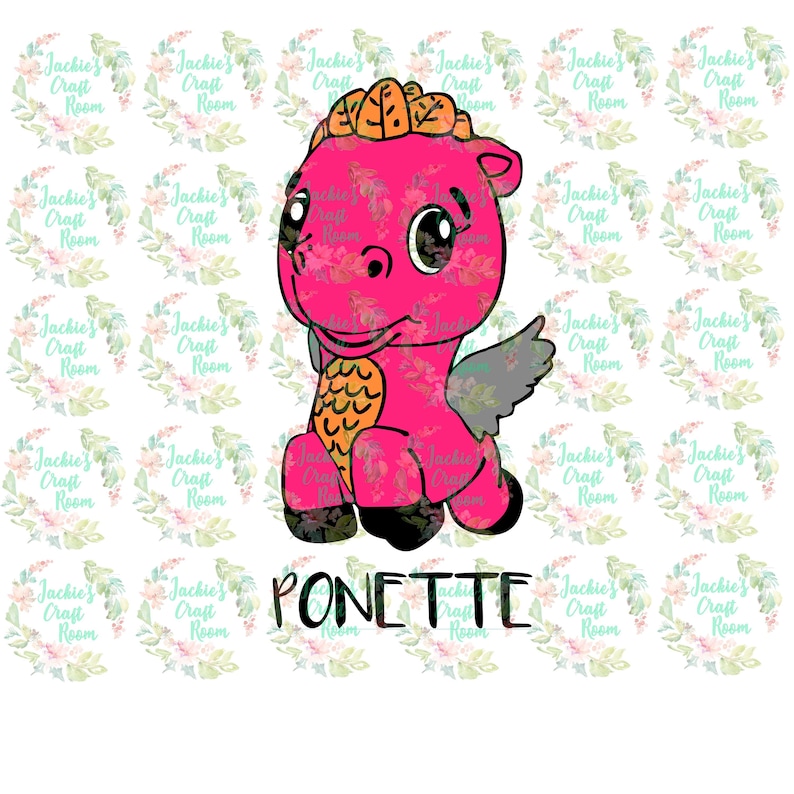 Hatchimal Collegtibles Ponette SVG PDF JPEG | Etsy