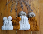 Mommy and Me Chunky Beanies Matching Beanies baby shower baby beanie