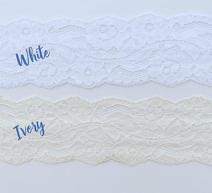 Dusty Blue Wedding Garter for Brides Personalized Non Slip Lace