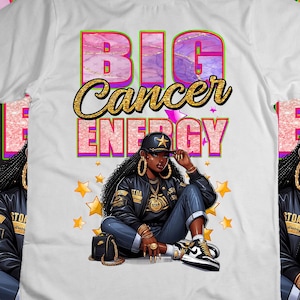 Big Zodiac Energy PNG, Cancer, Leo, Libra png, Sublimation design, T-Shirt design, Digital Download