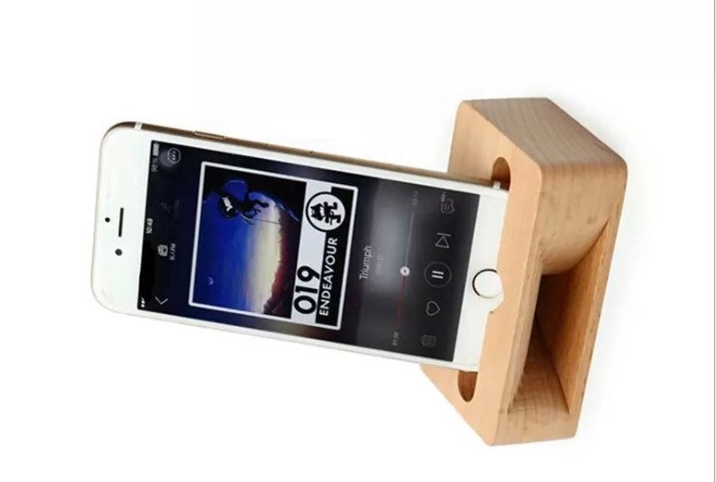 Bamboo Amplifier Iphone Amplifier Phone Amplifier Etsy
