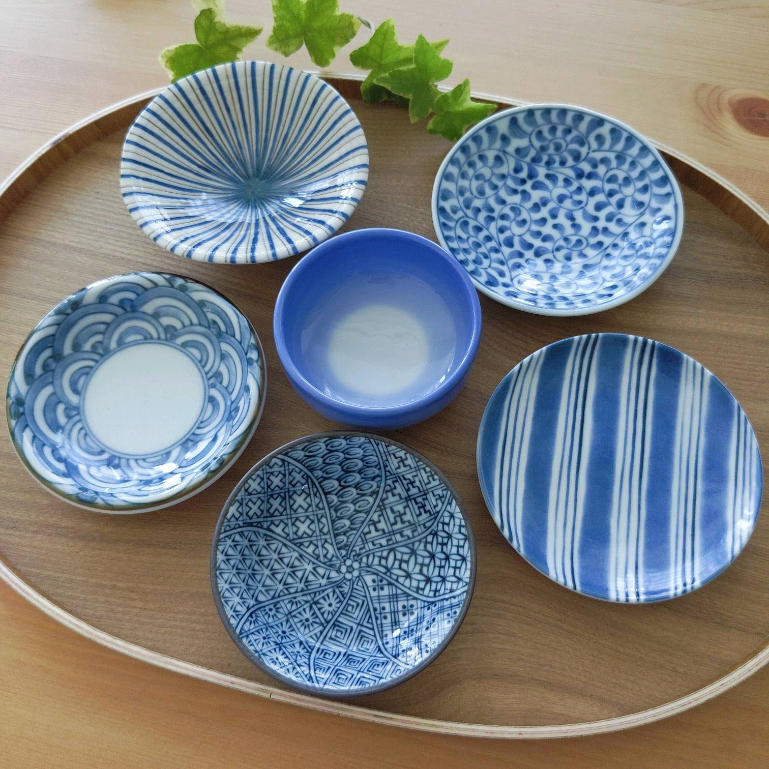 Japanese Small Plates Set Square Dishes Beautiful Table Ware Etsy