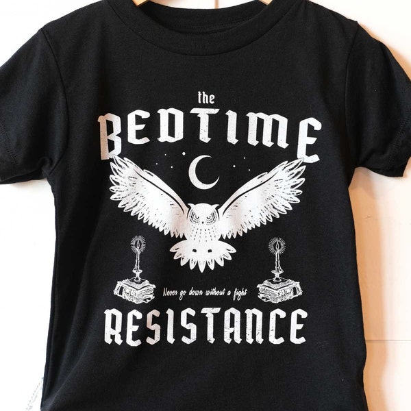 Bedtime Resistance | Kids Graphic Tee