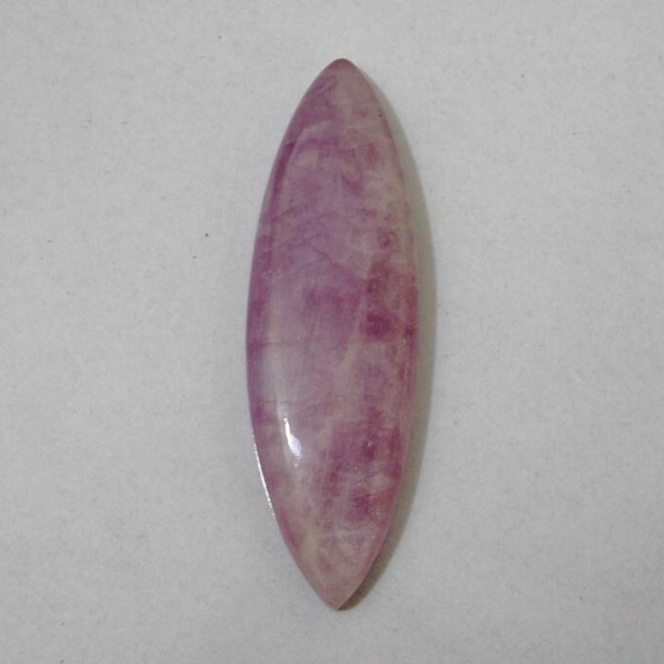 Super - Natural Kunzite   cabochon loose gemstone cabochon Kunzite marquise  shape  Size-57 cts  size 54x17x6 # 3564