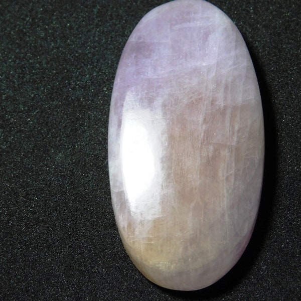 Pretty- Natural Kunzite   cabochon loose gemstone cabochon Kunzite oval  shape  Size-74 cts  size 44x23x7 # 3022