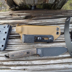 KA BAR Becker BK14 Escabar custom kydex sheath !!!