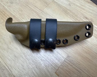 Bark River Bravo 1 custom kydex sheath !!! Rampless!!