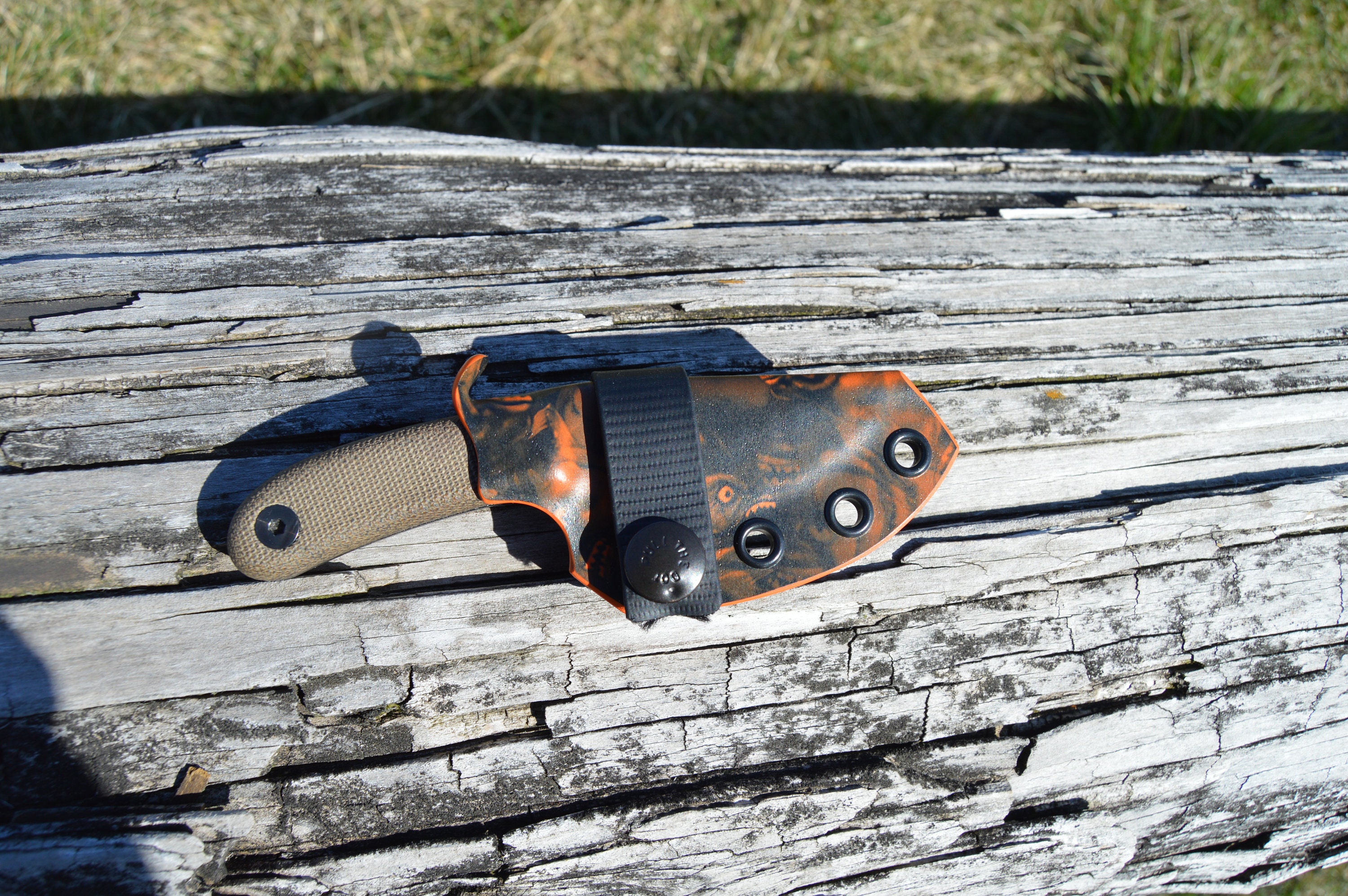 ESEE Messertasche Für Candiru – Kydex, Coyote Braun, Für Feststehende Klingen