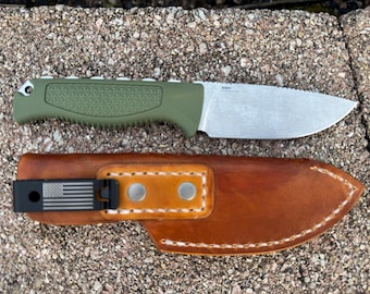 Benchmade Steep Country 15006-01 modell specialdesignad läderslida! ENDAST SLIDAN!!!
