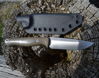 Bark River EXT-1 Anpassad Kydex-slida !!! ENDAST SLIDAN !!!