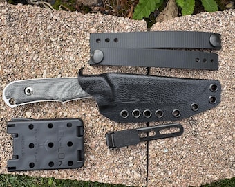Chris Reeve Backpacker: Specialdesignad Kydex-slida (ENDAST SLIDAN)