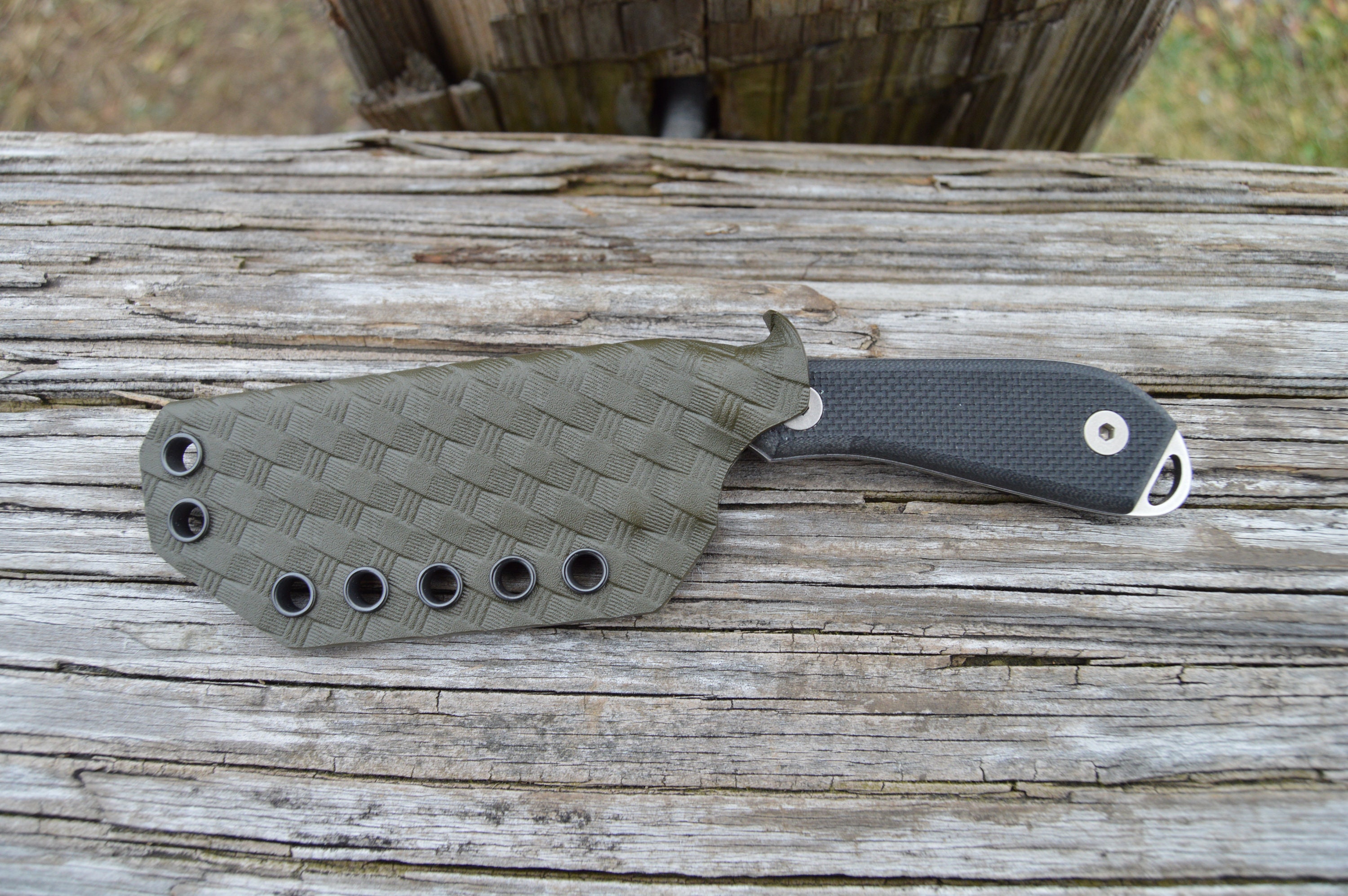 Backpacker G10 Handle Scales - White River Knife and Tool