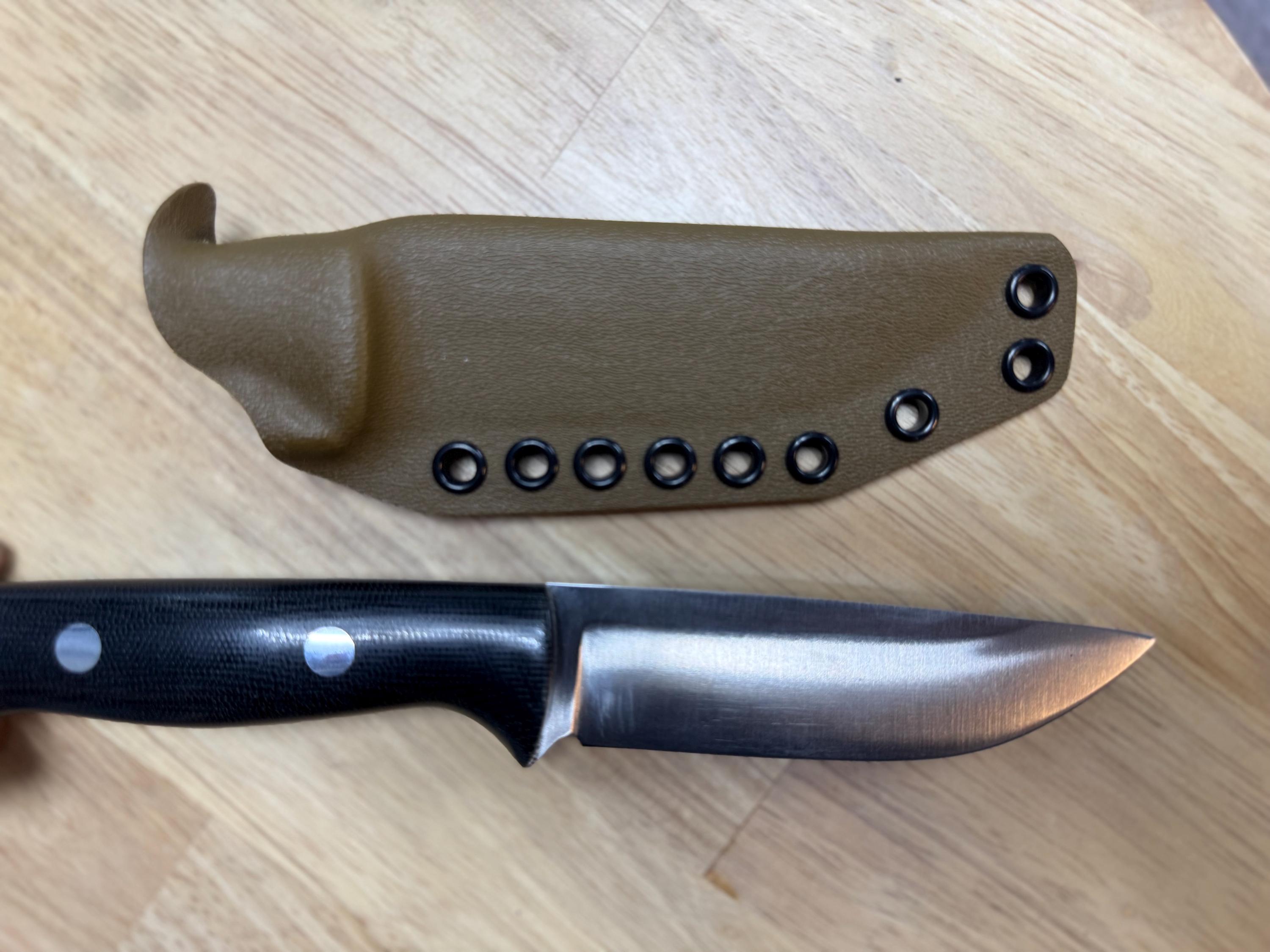 Bark River Bravo 1 Custom Kydex Sheath !!! Rampless!! - Etsy