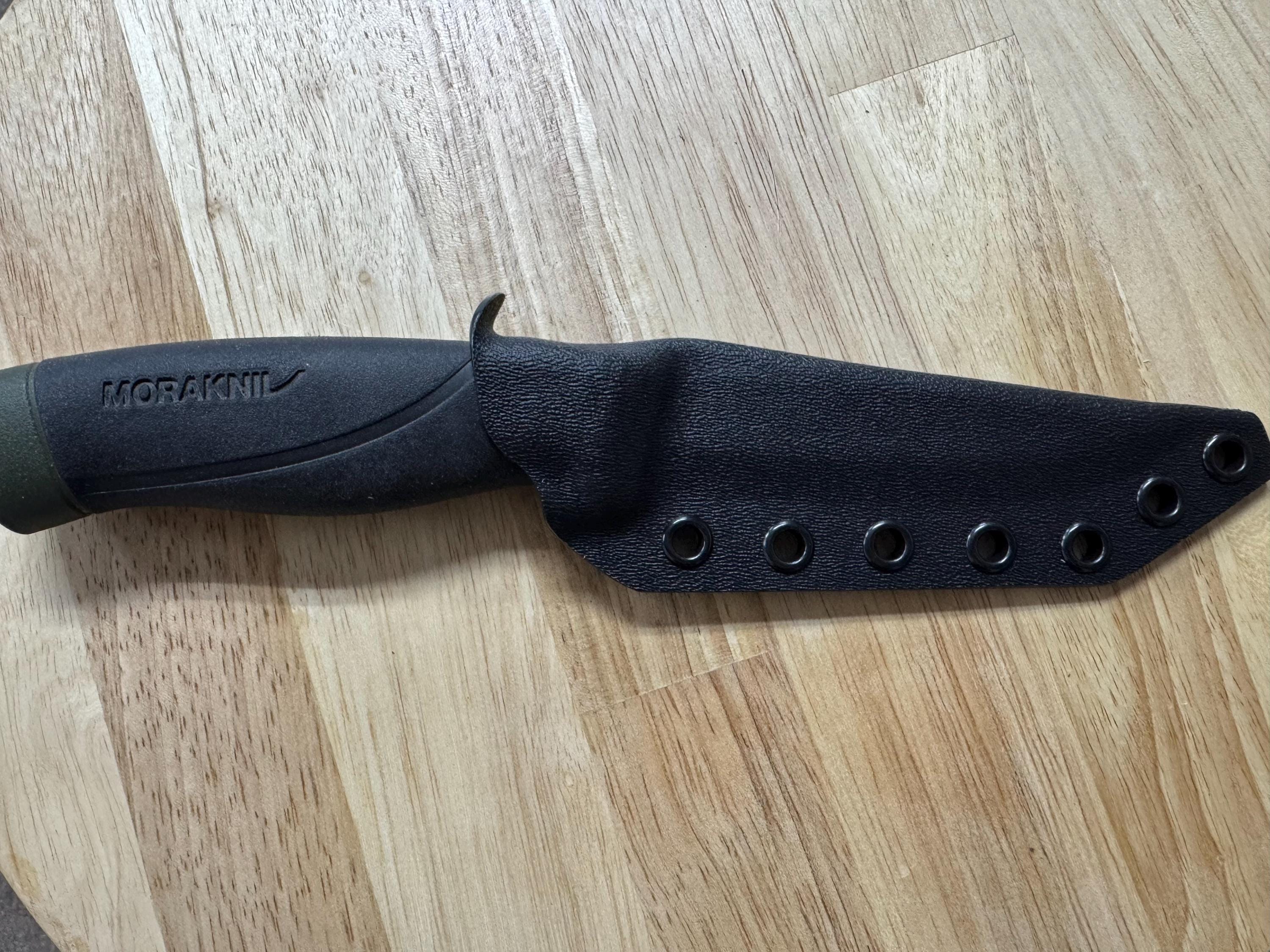 Gaine Cuir Faite Main Pour Couteau Compagnon Morakniv (étui Seul) - Marron, Fabrication Canadienne