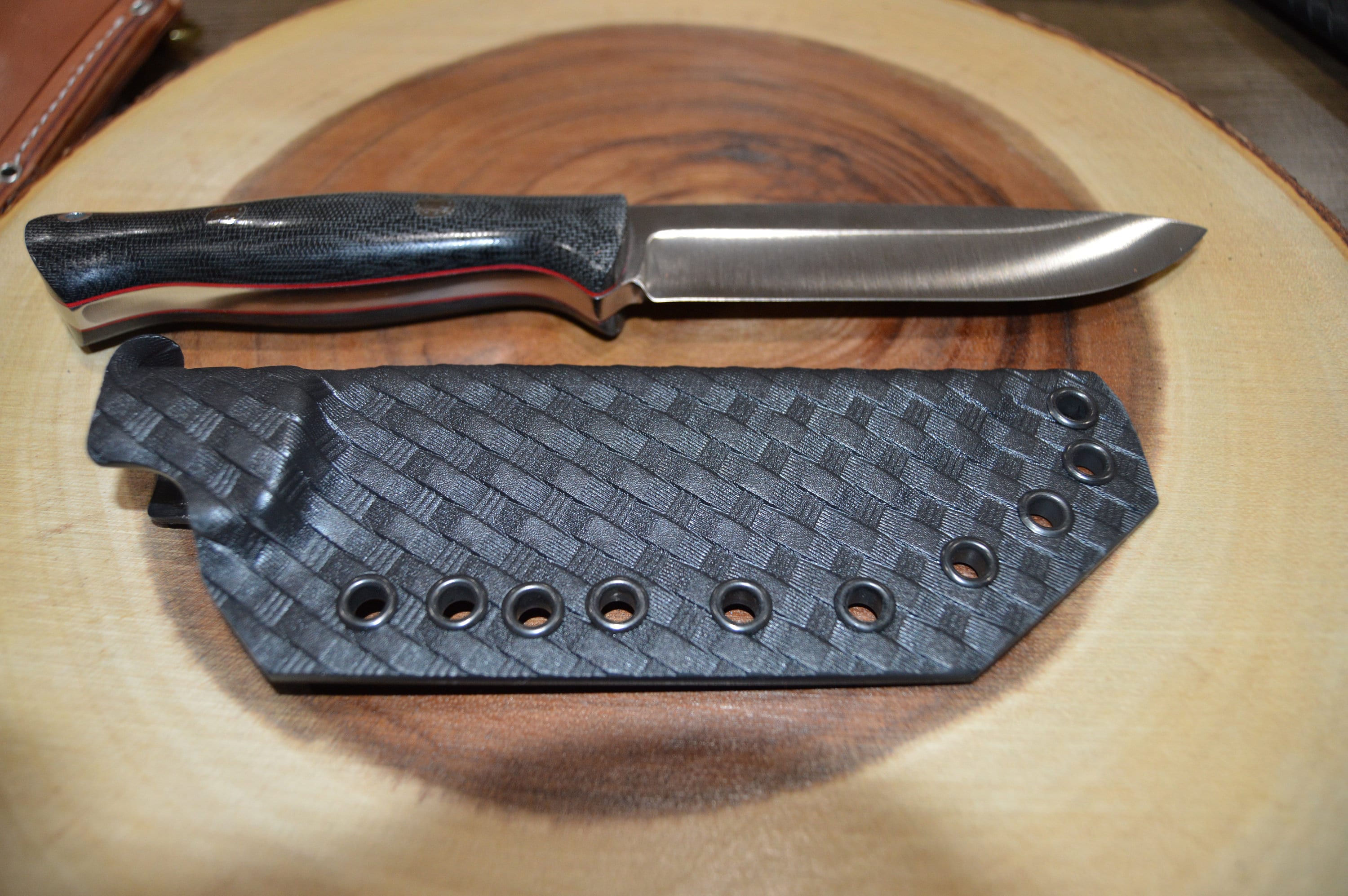 Custom Kydex Sheath for Bark River Bravo 1.25 Rampless Blade 