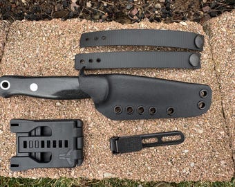 Bark River Bushcrafter LT custom kydex sheath !!! SHEATH ONLY !!!
