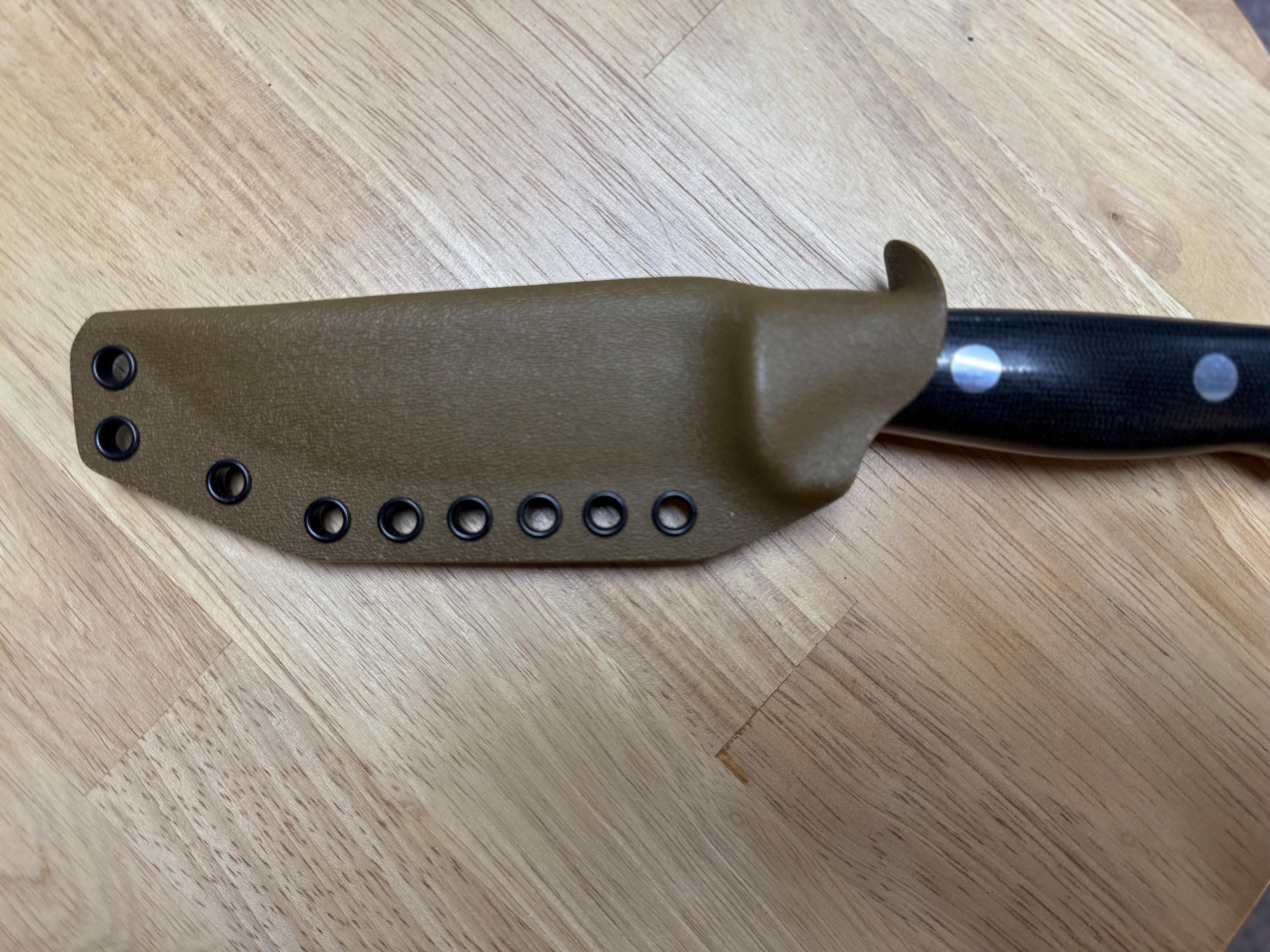 Bravo 1 Sheath - Brown Right - EEP　バークリバ Bark River Knives: Bravo 1 Brown Sheath, Right Hand - EEP