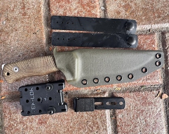 Lionsteel T5 specialdesignad kydex-slida! INGEN KNIV, ENDAST SLIDAN!!!