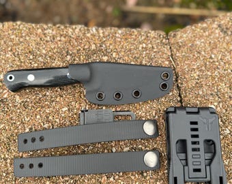 Bark River Necker Custom Kydex Sheath!!! ONLY SHEATH !!! No knife included!!!