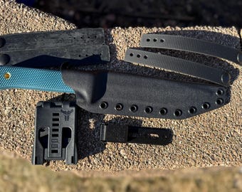 Cold Steel SRK (survival Rescue 6 inch blade) Custom Kydex Sheath!!  NO Knife included!!!!