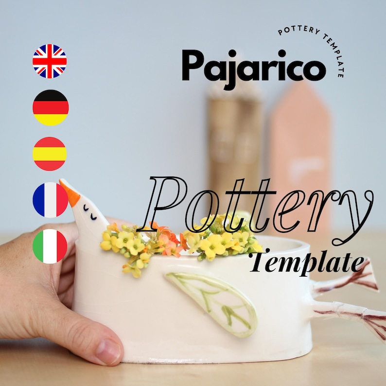 Slab pottery template