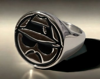 Silver Limited Edition Collectable Classic Lowrider Hat  Man Fedora Chicano Biker Ring
