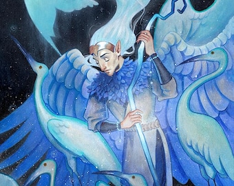 Migration – Fine Art Print – Original Fantasy Illustration