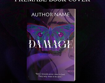 Damage - Premade Book Cover – Customisable Cover Design for Indie Authors
