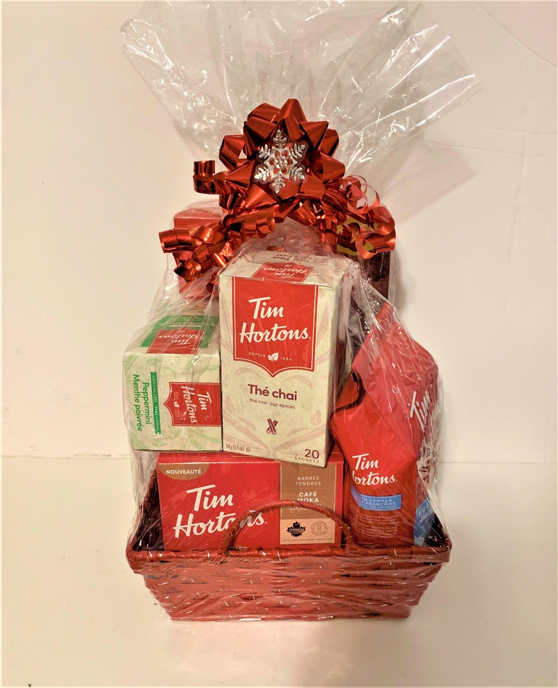 Tim Hortons Gift Basket Christmas Gift Basket Holiday Gift Etsy