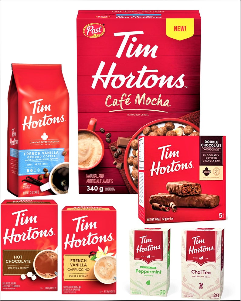 Tim Hortons Gift Basket Christmas Gift Basket Holiday Gift Etsy