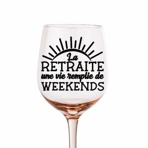 Décalque pour la retraite / Cadeaux de retraite