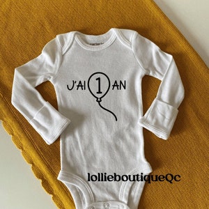 Diaper Cover I AI 1 YEAR / First Birthday / Birthday Onesie / Party / First Birthday / White Bodie