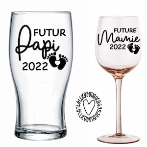 Decal Announcement Future Grandma / Future Grandpa / 2024 / 2025 / Pregnancy announcement