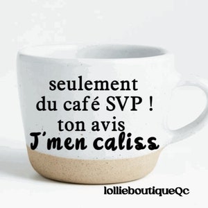 Décalque vinyle café / Decals vinyl Coffee