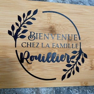 Décalque Bienvenue chez la famille/ Welcome to the family