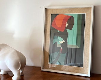 Amleto Dalla Costa、オリジナルのシルクスクリーン額装、ミラノ