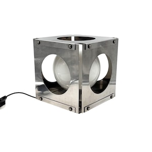 Space age cubic table Lamp, Italy 1970s